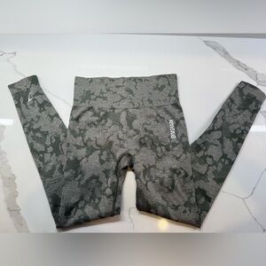 Gymshark Adapt Seamless Green Camouflage Leggings